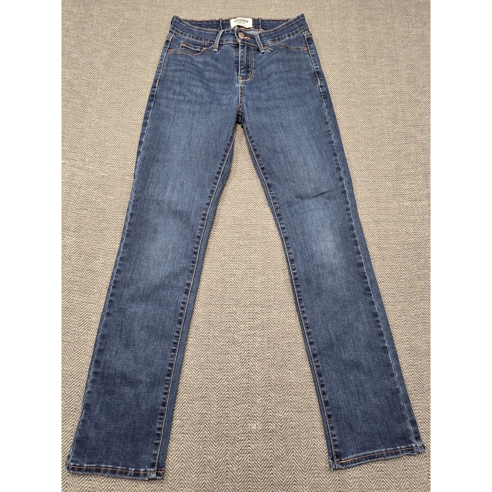 Denizen from Levi's Mens Mid Rise Slim Jeans Blue Medium Wash 26x30‎ (Actual 28)